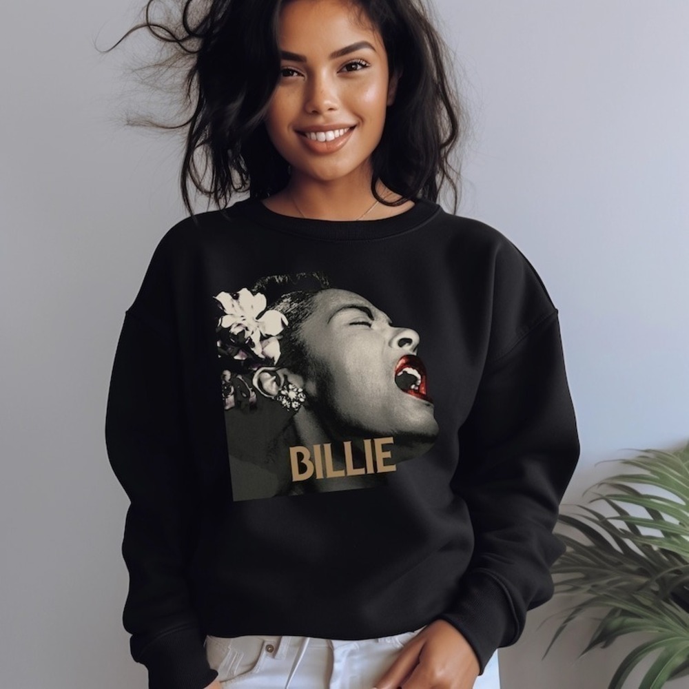 Jazz Music Legend Retro Singer Graphic Streetwear Gift Sweatshirt